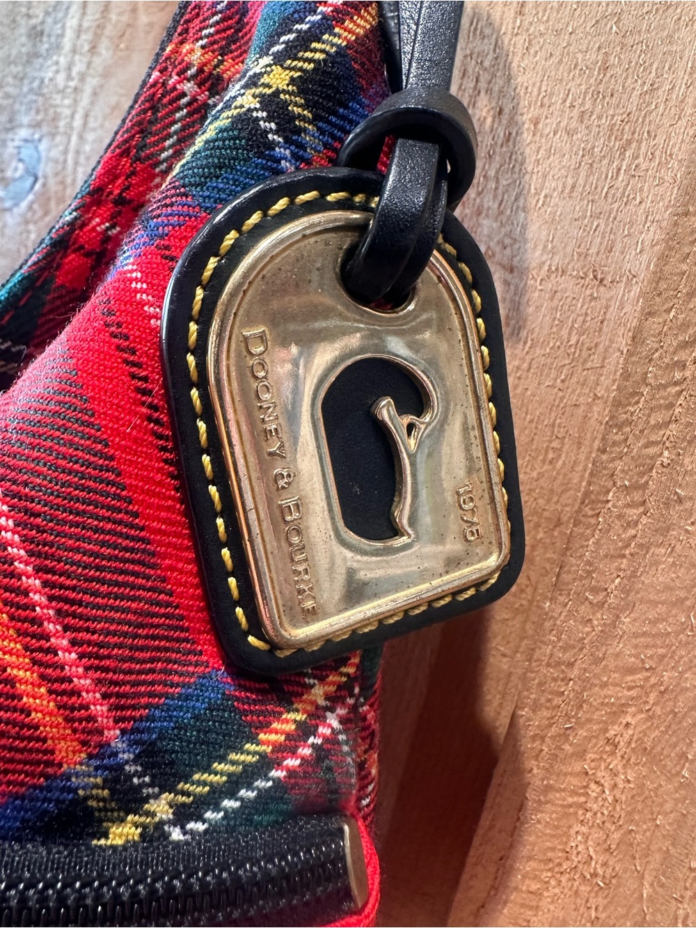 Dooney & Bourke Tartan Plaid Bag - Picture 3 of 11